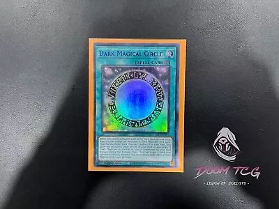 Yugioh Dark Magical Circle LDS3-EN093 UR 🔵 1st Ed (Dark Magicians Support Deck) • $1.69