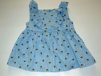 Mayoral Girls Ladybug Themed Dress Size 4 - So Cute!! • $10.99