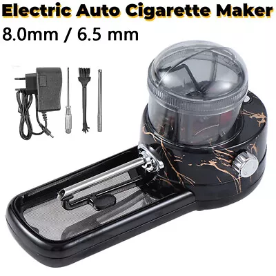 Automatic Cigarette Machine Rolling Tobacco Electric Maker Roller Injector Tube • $52.99