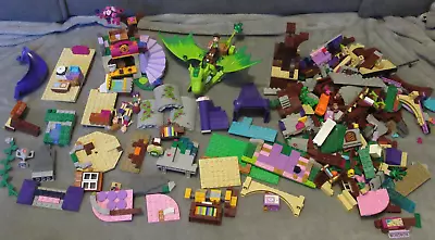 Lego Elves Bulk Lot Of 1.2kg Assorted Pieces - Dragon Blocks Plates + More! • $35