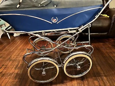 Vintage 1950s Baby Carriage Buggy Stroller Bilt Rite (Cadillac)  • $600