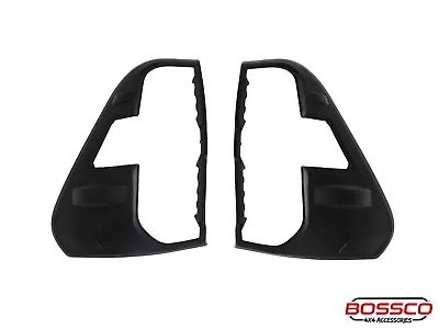 Matte Black Rear Tail Light Trim Covers Suitable For Toyota Hilux 2020-2021 • $59.99