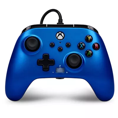 PowerA Enhanced USB Wired Controller For Xbox One & Series X/S Sapphire Fade • $59