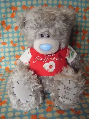  Me To You Bear   Fab Girlfriend   Teddy Bear With Tag 8  Sitting Approx (B104) • £7.99