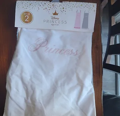 Disney Princess Apron Set And Mr./Mrs Towels • £24.13