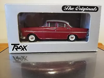 Trax 1:43 TR21C Holden 1961 EK Special Sedan Welland Red/Grecian White • $100