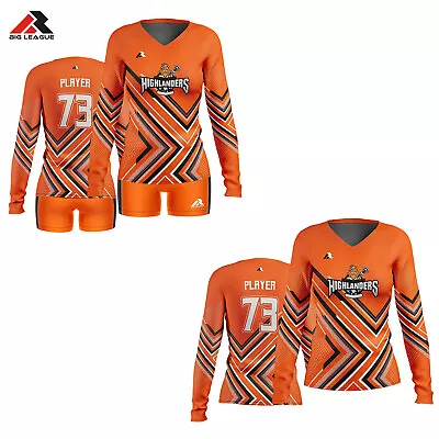 CUSTOM Sports Jersey Personalized Name Number Team - Highlanders - Volleyball • $55.02