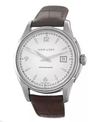 Hamilton Jazzmaster Viewmatic H325150 Date Steel 40MM Men's Automatic Watch • $500