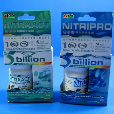 Live Bacteria set 25g - NitriPRO NitraACT Freshwater Saltwater Shrimp Plants • $67.34