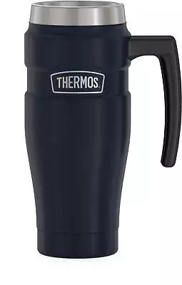 Stainless King Vacuum Insulated Stainless Steel Mug 16oz Matte Midnight Blue • $25.05