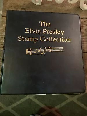 The Elvis Presley Stamp Collection Album 800 Plus  Stamps / Great Binder • $134.99