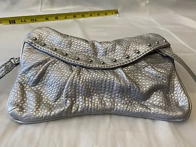 Red By Marc Ecko Silver Clutch Wristlet • $15