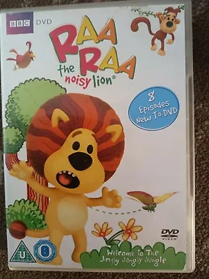 Raa Raa The Noisy Lion Welcome To Jingly Jangly Jungle Dvd 8 Episodes Kids • £9.49