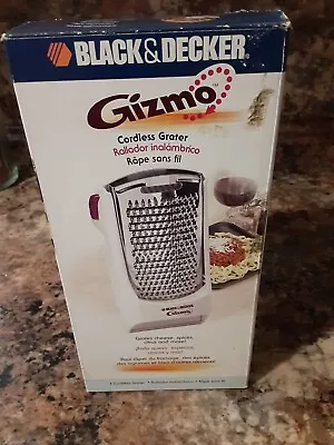 Black & Decker Gizmo Rechargeable Cordless Cheese Grater  • $18.99