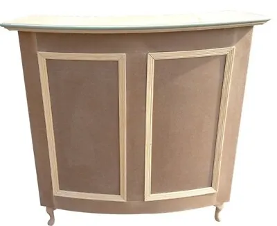 Small Curved Reception Desk - Unpainted - Painted Option Available • £495