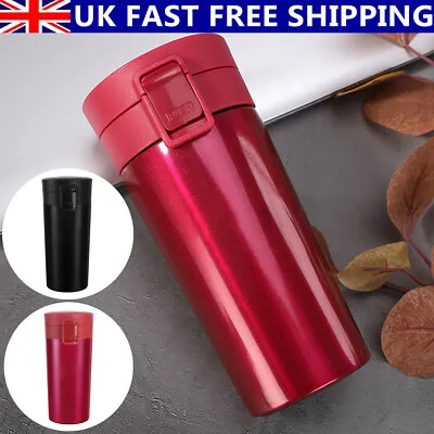 £8.99 • Buy Leakproof Travel Coffee Mug Cup Thermal Stainless Steel Vacuum Insulatel Coffee