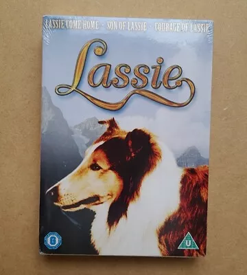 £7.99 • Buy Lassie - Classic 1940's Collie Dog Adventure Movies - 3 Films - New & Sealed DVD