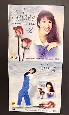 Selena Quintanilla Rare Promo Fold Poster • $185