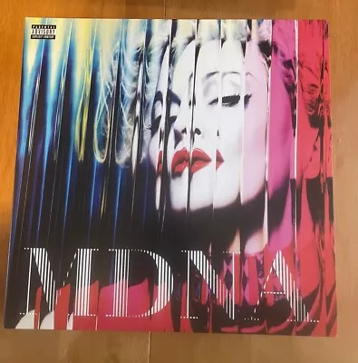 Madonna MDNA Original 2012  Europe 2 LP Interscope Records –Vinyl Good • £130