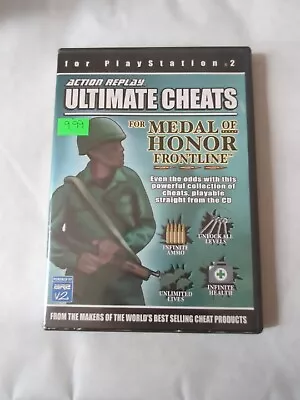 Action Replay Ultimate Cheats For Medal Of Honor Frontline Ps2 Vgc • £9.99