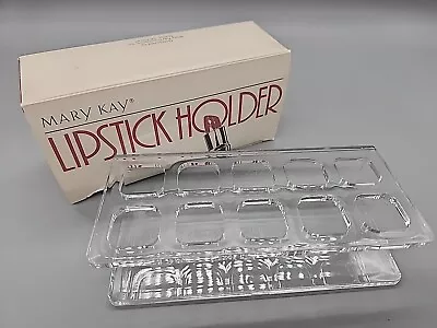 MARY KAY New Old Stock Lipstick Holder Clear Acrylic NEW Holds 10 • $9