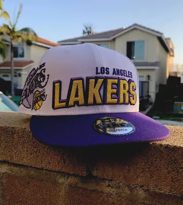 Los Angeles Lakers Kobe Bryant 1996 Draft Shadow New Era Hat Snapback Mamba • $78.88