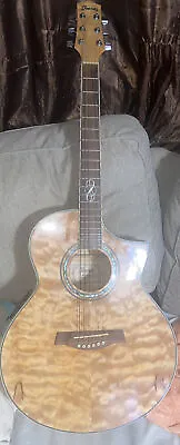 $300 • Buy Ibanez EW20QMENT1202 Acoustic/Electric Guitar