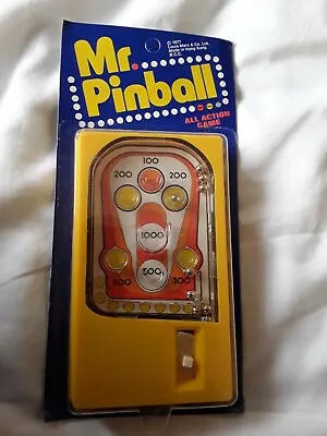  Vintage 1977 - Louis Marx & Co - Mr Pinball - New On Sealed Card • $12.43