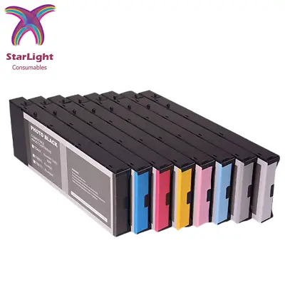 8 Ink Cartridge For Use In Epson Stylus Pro 4000 9600 • $93.47