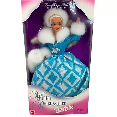 Winter Renaissance Barbie Doll Evening Elegance Series Mattel #15570 1996 • $16.99