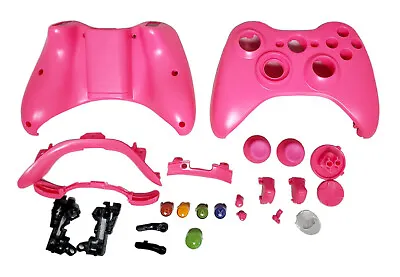 $19.95 • Buy NEW Replacement Housing Parts For Xbox 360 Wireless Controller PINK Game Gaming 