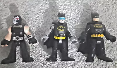 Fisher-Price Imaginext Super Friends DC Comics Batman & Bane Figures • £0.99