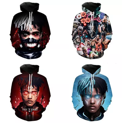 Xxxtentacion Streetwear Casual Women Men 3D Print Hoodies Pullovear Sweatshirts • $34.09