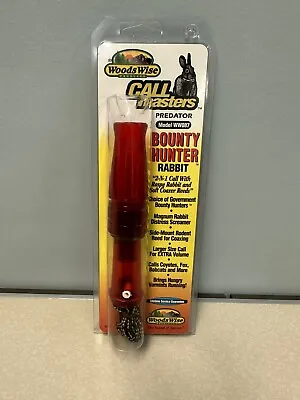 Woods Wise Call Masters Predator WW087 Bounty Hunter Rabbit 2-n-1 Predator Call • $15