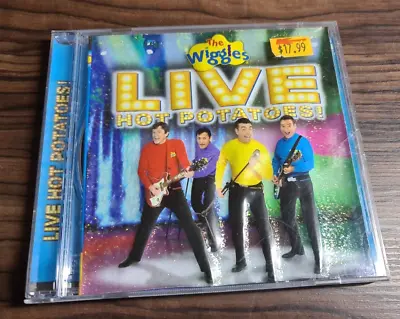 The Wiggles Live Hot Potatoes! CD (2005) W- Booklet. Original 4 Wiggles. Tested • $10.50