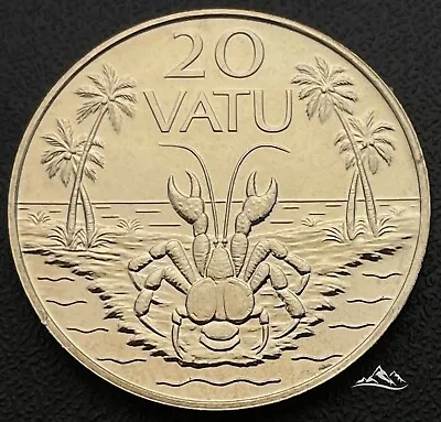 Vanuatu 20 Vatu Coin 1983 Proof. KM #7. Crab. Animals. • $12.74