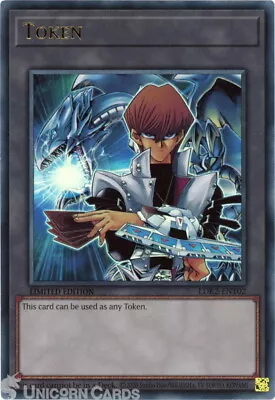 LDK2-ENT02 Kaiba Token Ultra Rare Limited Edition Mint YuGiOh Card • £0.99