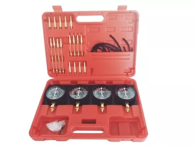 $82.65 • Buy Motorcycle Carburetor Fuel Vacuum Suction Gauge Kit Synchronous Balance Met