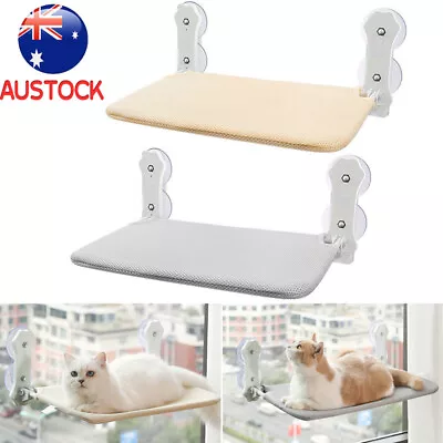 Pet Cat Window Hammock Perch Bed Hold Up To 60lbs Mounted Durable Seat Sunny AU • $23.85