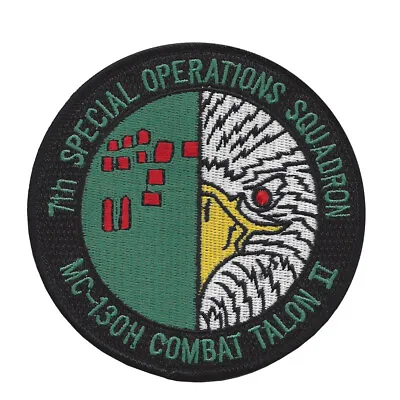 7th Special Operations Squadron MC-130H Combat Talon II Patch • $15.34