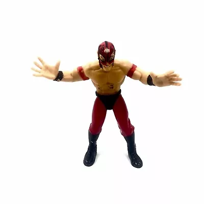 WCW Figure Ray Mysterio Wrestler Rubber Torso Action Figure 1999 Toy Biz • $34.60