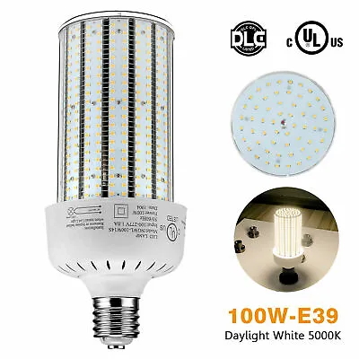 400Watt Metal Halide Replacement E39 100W LED Retrofit Corn Bulb 5000K 100-277V • $51.93