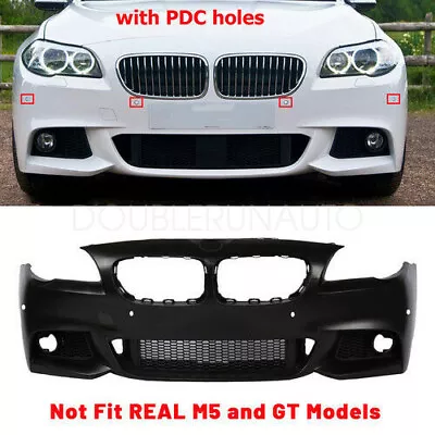 M Tech Style Front Bumper W/PDC For BMW 5 Series F10 PRE-LCI 2011-2017 535i 528i • $480