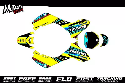 $241.89 • Buy Suzuki JR 80  2001 2002 2003 2004 Fasthouse Graphics Kit Enduro Motocross Decal