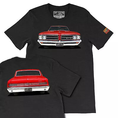 1964 GTO American Muscle Legend Classic Car Art Gift Men's T-Shirts Made In USA • $17.99