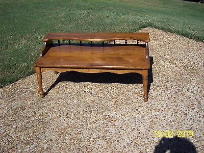 BAUMRITTER #365140 By Ethan Allen  Heirloom Nutmeg  MAPLE #2553 COFFEE TABLE  • $420.75