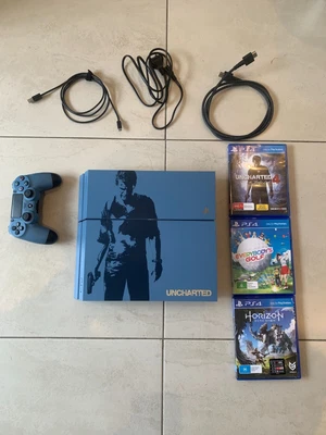 $245 • Buy PlayStation 4 Uncharted 4 Limited Edition Console Plus 3 Games