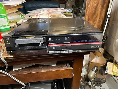 Vintage Sony EV-A80 Video 8 Video Cassette Player Recorder Movie See Description • $65