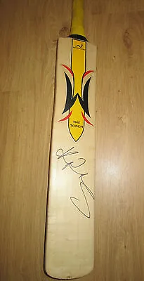 $599 • Buy Kevin Pietersen Hand Signed Full Size Cricket Bat (Woodworm) COA & Photo Proof