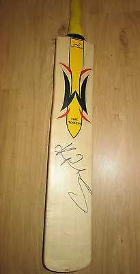 $599 • Buy Kevin Pietersen Hand Signed Full Size Cricket Bat (Woodworm) COA & Photo Proof
